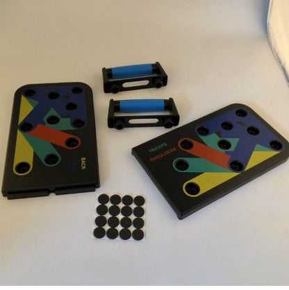 Colour-Coded Push-Up Board – ABS Plastic, 12 Functions (view 4)