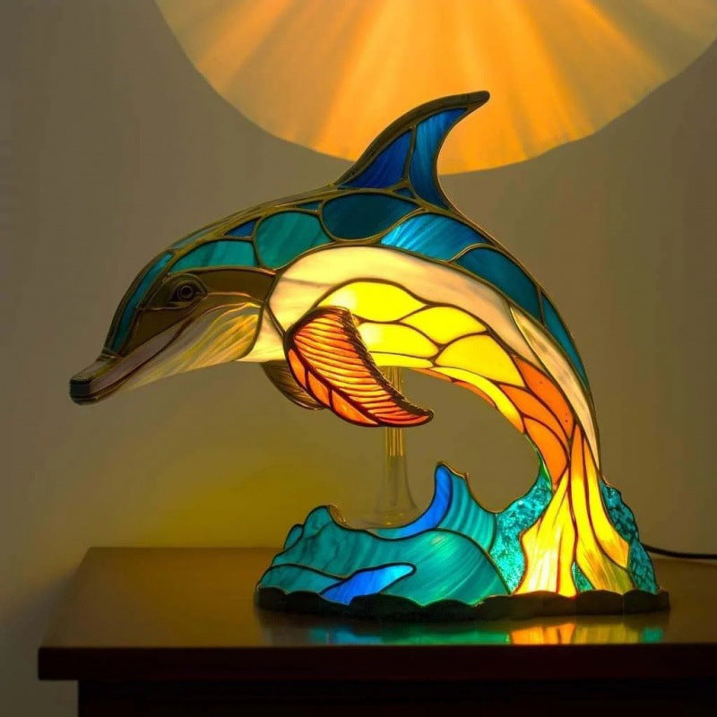 3D Animal Night Light Desk Lamp – Resin USB Table Lamp (view 5)