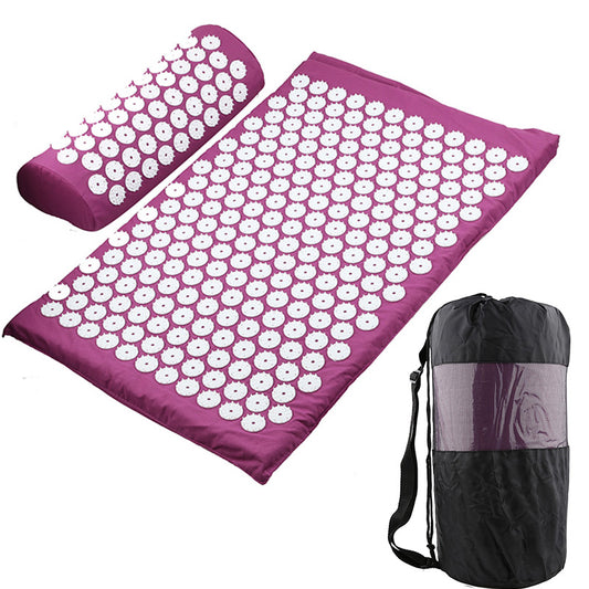 Acupuncture Mat & Pillow Set with Storage Bag