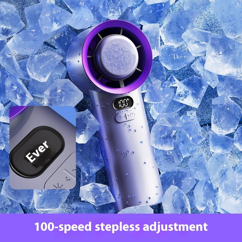 USB Handheld Ice Compress Cooling Fan – Brushless Motor