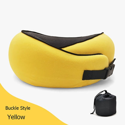 Memory Foam U-Shape Travel Neck Pillow – Compact (view 8)