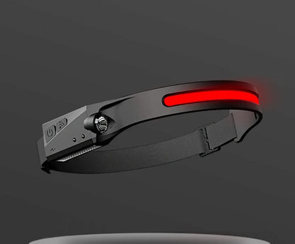 USB Rechargeable COB LED Headlamp – Wave Sensor 350lm (view 6)