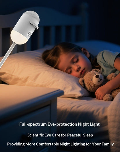 USB Night Light Bedside Lamp – Eye Protection (view 2)