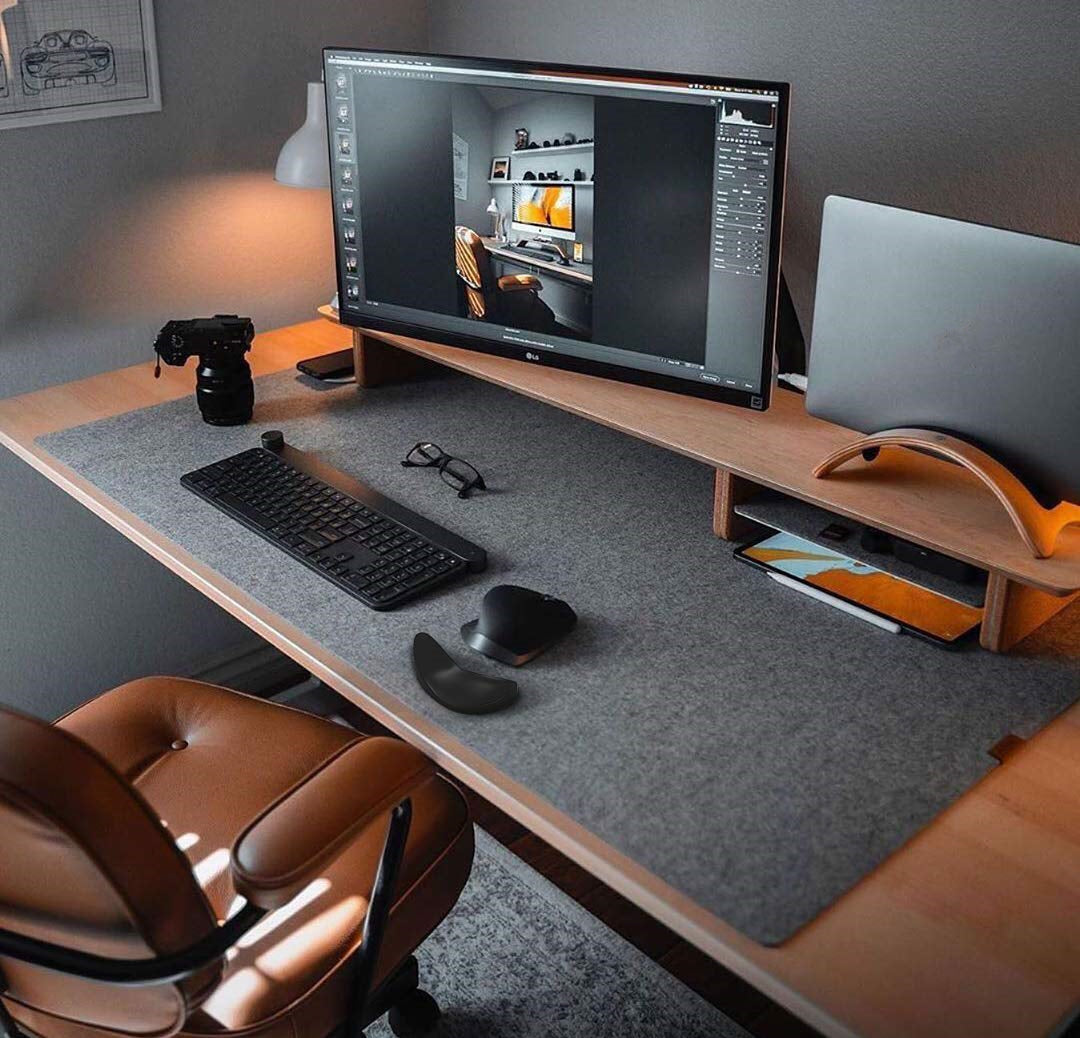 Ergonomic Silicone Mouse Wrist Rest – Non-Slip Gel Pad (view 5)