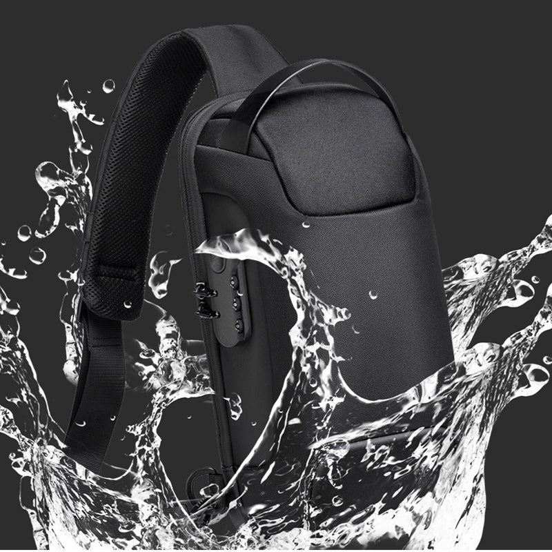 Waterproof USB Anti-Theft Oxford Crossbody Bag (view 3)