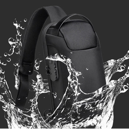 Waterproof USB Anti-Theft Oxford Crossbody Bag (view 3)