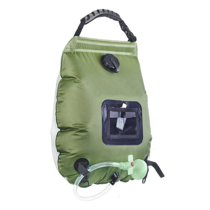 Solar Camping Shower Bag – 20L PVC with Thermometer (view 3)